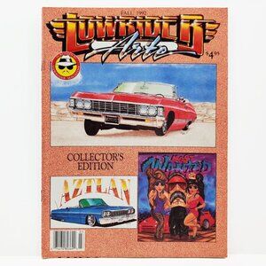 Lowrider Arte Magazine Vintage Fall 1992 Collector's Edition Aztlan Unread